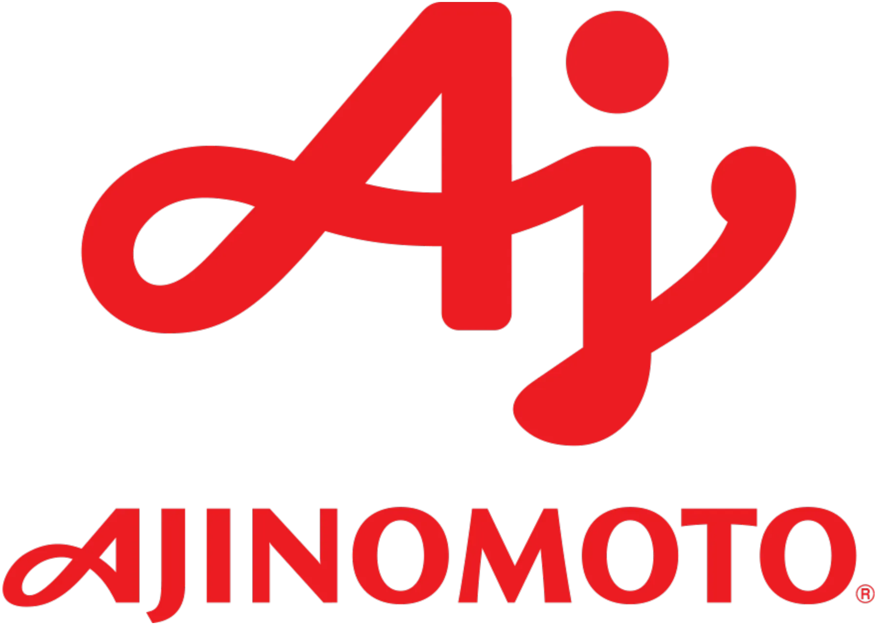 Voici le logo de la marque AJINOMOTO OMNICHEM qui représente son identité graphique.