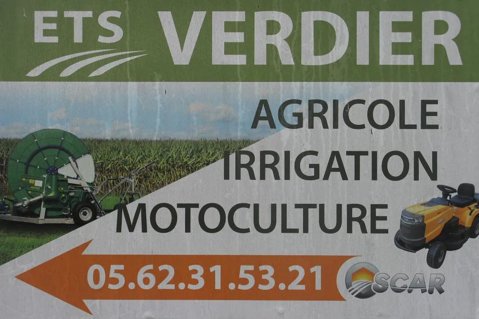 VERDIER IRRIGATION logo