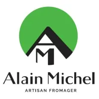 Voici le logo de la marque LES FROMAGES D'ALAIN MICHEL qui représente son identité graphique.