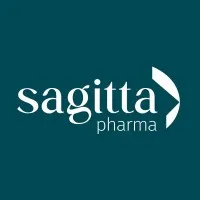 Voici le logo de la marque SAGITTA PHARMA qui représente son identité graphique.