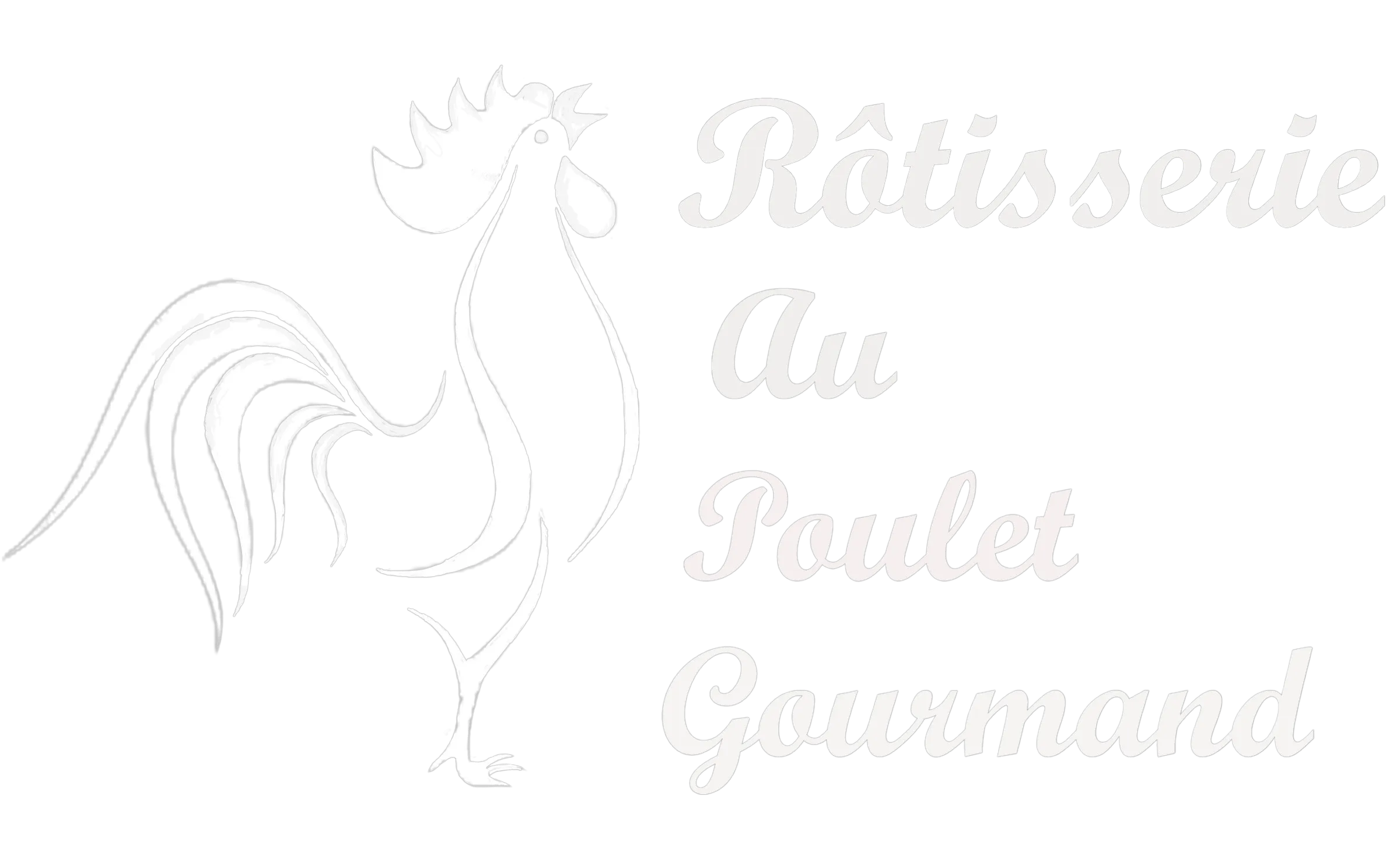 AU POULET GOURMAND logo
