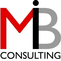 Voici le logo de la marque MIB CONSULTING qui représente son identité graphique.