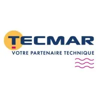 Voici le logo de la marque TECMAR qui représente son identité graphique.