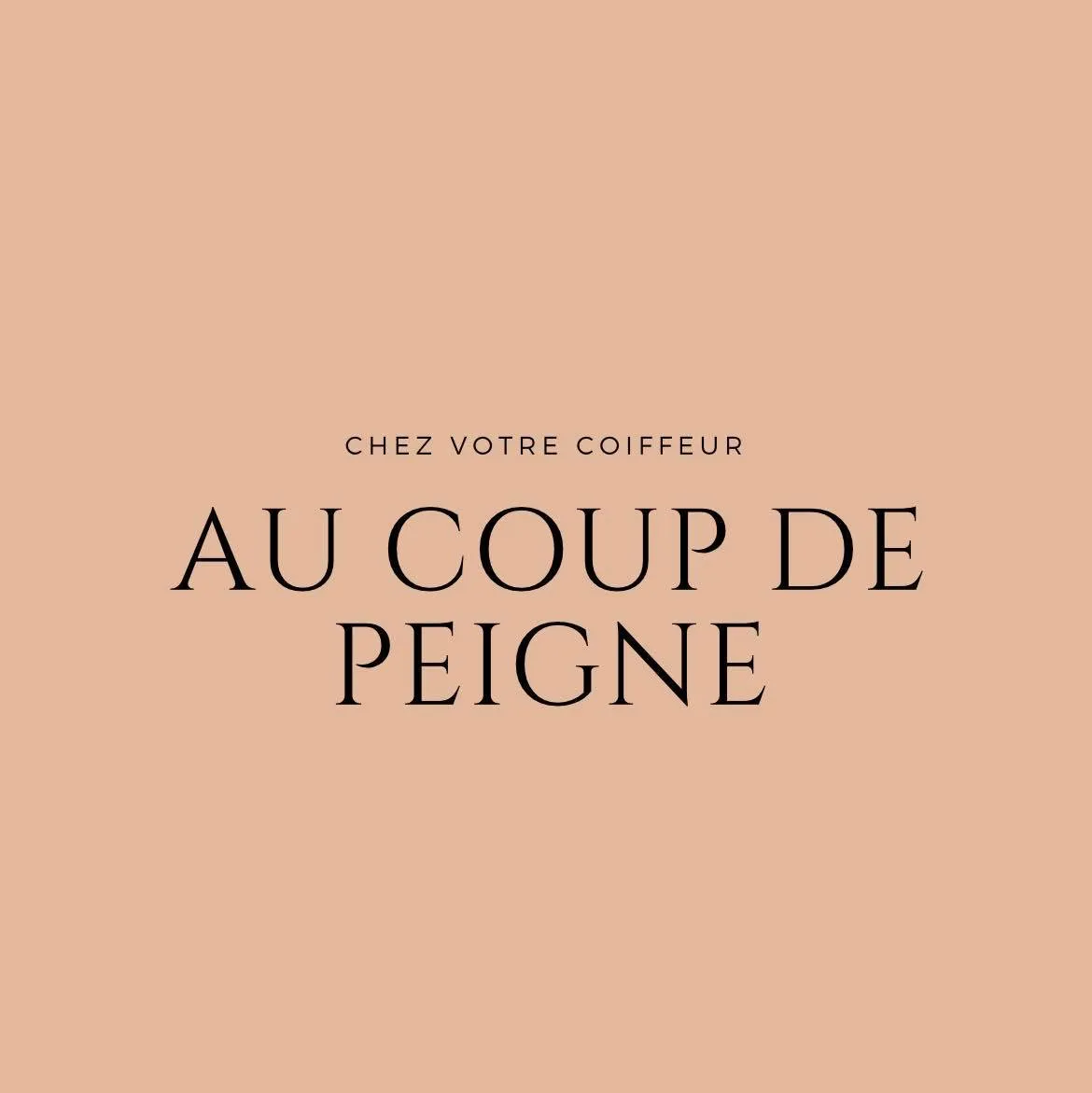 AU COUP DE PEIGNE logo