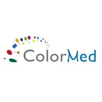 Voici le logo de la marque COLORMED qui représente son identité graphique.