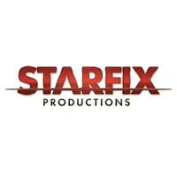 Voici le logo de la marque STARFIX PRODUCTIONS qui représente son identité graphique.