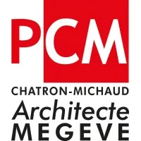 Voici le logo de la marque CHATRON-MICHAUD ARCHITECTE qui représente son identité graphique.