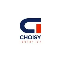 Voici le logo de la marque CHOISY ISOLATION qui représente son identité graphique.