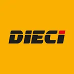 Voici le logo de la marque DIECI FRANCE qui représente son identité graphique.