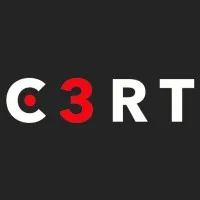 Voici le logo de la marque C3RT qui représente son identité graphique.