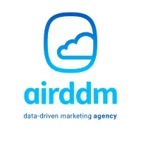 Voici le logo de la marque AIR DDM-DATA DRIVEN MARKETING qui représente son identité graphique.
