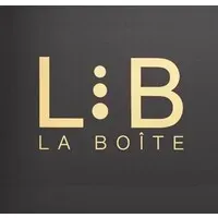 Voici le logo de la marque GROUPE LB "LA BOITE" qui représente son identité graphique.