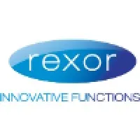 Voici le logo de la marque REXOR SAS (REXOR SAS) qui représente son identité graphique.