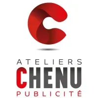Voici le logo de la marque ATELIER CHENU qui représente son identité graphique.