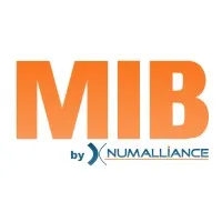 Voici le logo de la marque MIB-HYDRO qui représente son identité graphique.