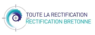 Voici le logo de la marque TOUTE LA RECTIFICATION qui représente son identité graphique.