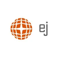 Voici le logo de la marque EJ EMEA qui représente son identité graphique.