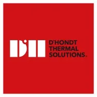 Voici le logo de la marque D'HONDT THERMAL SOLUTIONS qui représente son identité graphique.