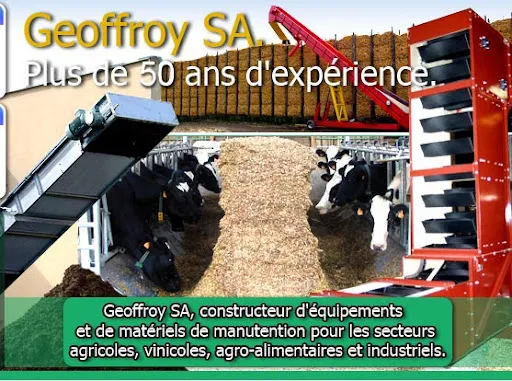 Voici le logo de la marque GEOFFROY qui représente son identité graphique.