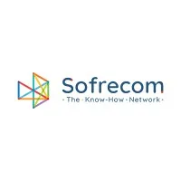 Voici le logo de la marque SOFRECOM qui représente son identité graphique.