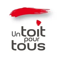 Voici le logo de la marque SOC H L M UN TOIT POUR TOUS qui représente son identité graphique.