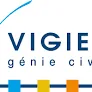 Voici le logo de la marque VIGIER GENIE CIVIL ENVIRONNEMENT qui représente son identité graphique.