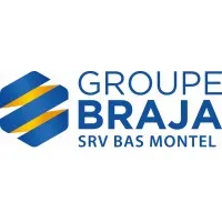 Voici le logo de la marque SRV BAS MONTEL qui représente son identité graphique.