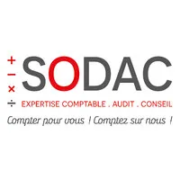 Voici le logo de la marque SOCIETE D'APPLICATIONS COMPTABLES (SODAC) qui représente son identité graphique.
