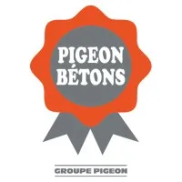 Voici le logo de la marque PIGEON BETONS qui représente son identité graphique.