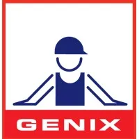 Voici le logo de la marque GENIX qui représente son identité graphique.