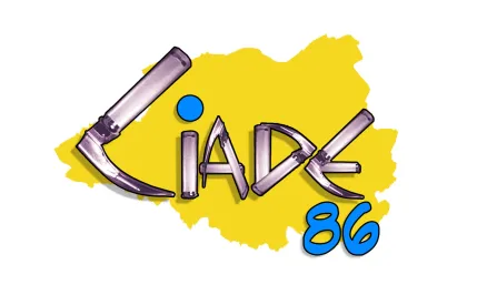 Voici le logo de la marque COLLECTIF DES INFIRMIERS ANESTHESISTES DIPLOMES D'ETAT DE LA VIENNE (CIADE 86) qui représente son identité graphique.