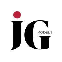 Voici le logo de la marque JG MODELS (JG) qui représente son identité graphique.