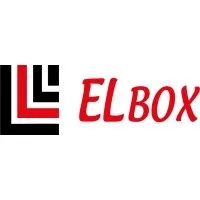 Voici le logo de la marque ELBOX qui représente son identité graphique.