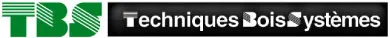 Voici le logo de la marque TECHNIQUES BOIS SYSTEMES qui représente son identité graphique.