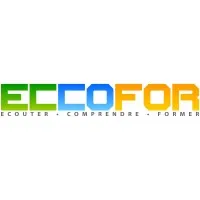 Voici le logo de la marque ECCOFOR ECOUTER, COMPRENDRE, FORMER qui représente son identité graphique.