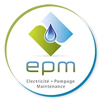 ELECTRICITE. POMPAGE. MAINTENANCE. LAURENT MOUSSET (EPM) logo