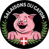 Voici le logo de la marque SALAISONS DU CAYON qui représente son identité graphique.