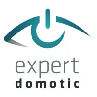 Voici le logo de la marque EXPERT DOMOTIC qui représente son identité graphique.