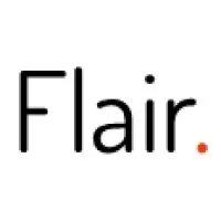 Voici le logo de la marque FLAIR qui représente son identité graphique.