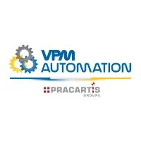 Voici le logo de la marque VPM AUTOMATION qui représente son identité graphique.
