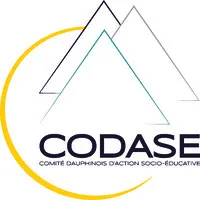 Voici le logo de la marque COMITE DAUPHINOIS ACTION SOCIO EDUCATIVE (CODASE) qui représente son identité graphique.