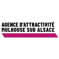 Voici le logo de la marque AGENCE D'ATTRACTIVITE MULHOUSE SUD ALSACE (AAMSA) qui représente son identité graphique.