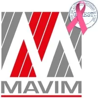 Voici le logo de la marque MUTUELLE D'ASSURANCES VILLE DE MULHOUSE (MAVIM) qui représente son identité graphique.