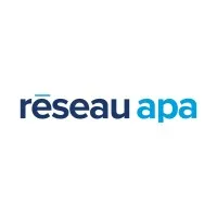 Voici le logo de la marque APALIB (APA) qui représente son identité graphique.