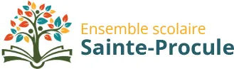 Voici le logo de la marque GROUPE SCOLAIRE SAINTE PROCULE (OGEC) qui représente son identité graphique.