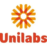 Voici le logo de la marque DYNABIO UNILABS qui représente son identité graphique.
