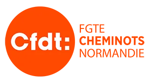 Voici le logo de la marque C F D T qui représente son identité graphique.