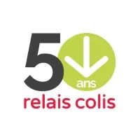 Voici le logo de la marque RELAIS COLIS qui représente son identité graphique.