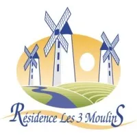 Voici le logo de la marque RESIDENCE LES 3 MOULINS qui représente son identité graphique.