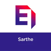 Voici le logo de la marque MOUVEMENT DES ENTREPRISES DE FRANCE (MEDEF SARTHE) qui représente son identité graphique.